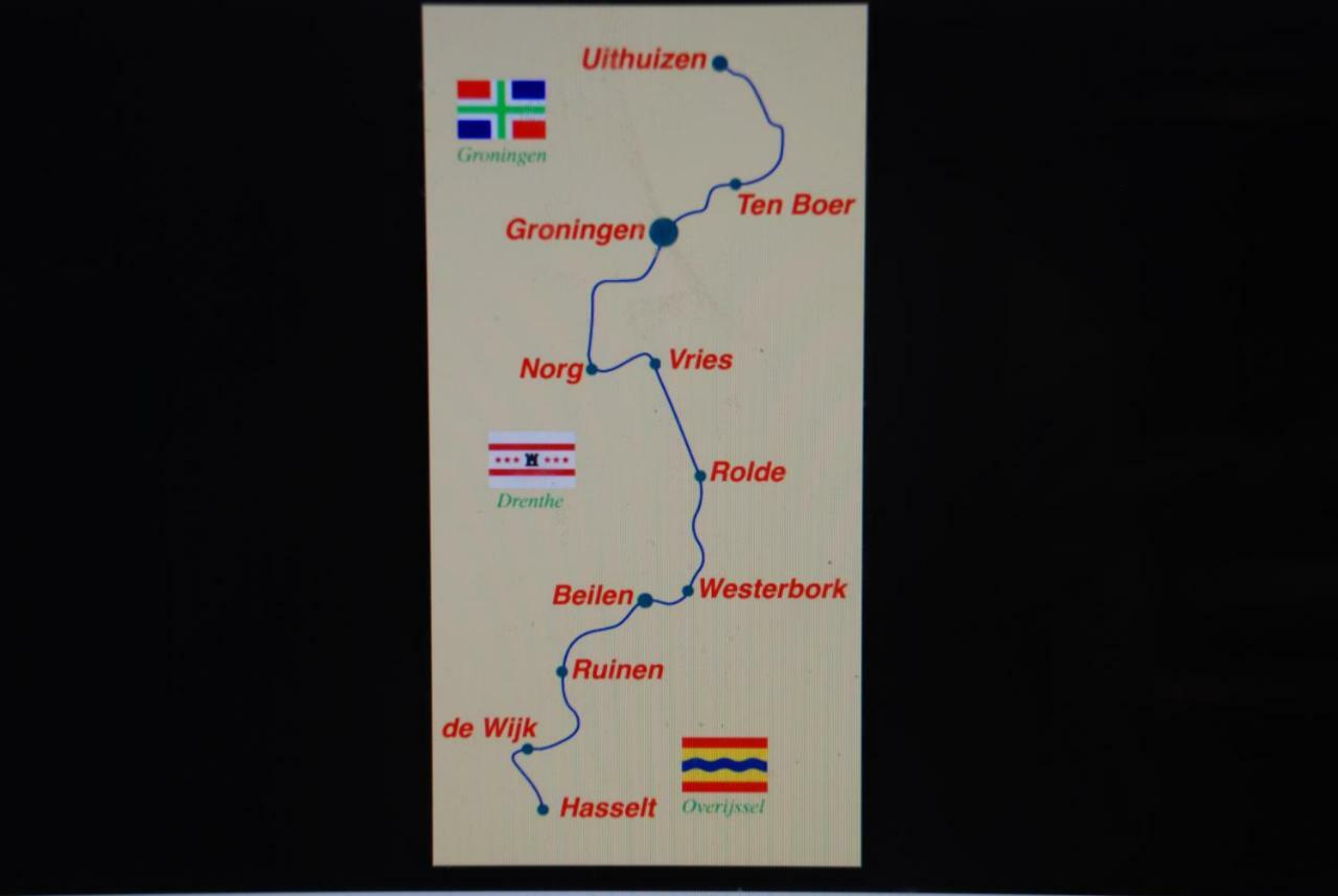 Assen-Groningen-Saunacabine Vries 외부 사진
